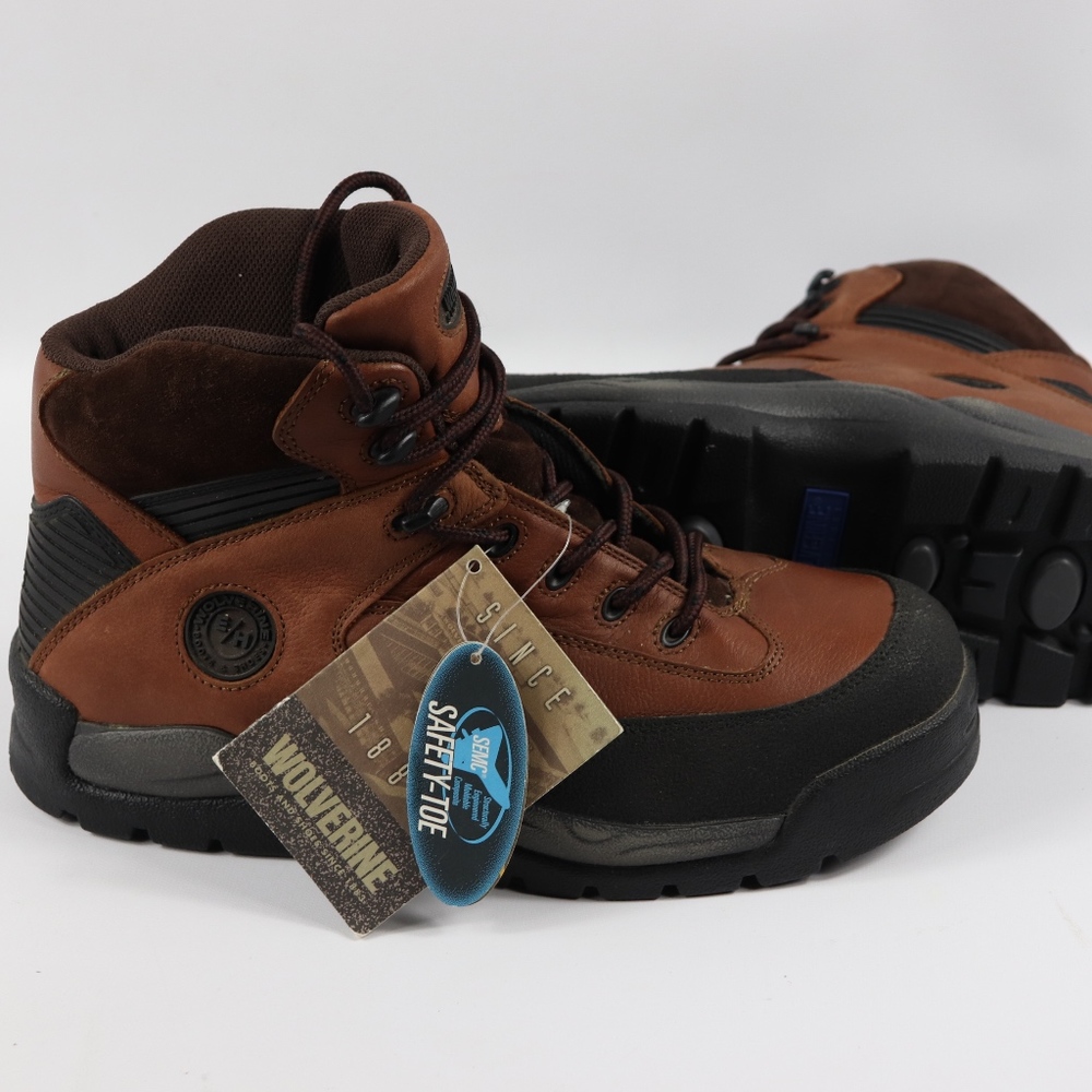 New Wolverines Mens 9.5 Electric Safety Toe Boots